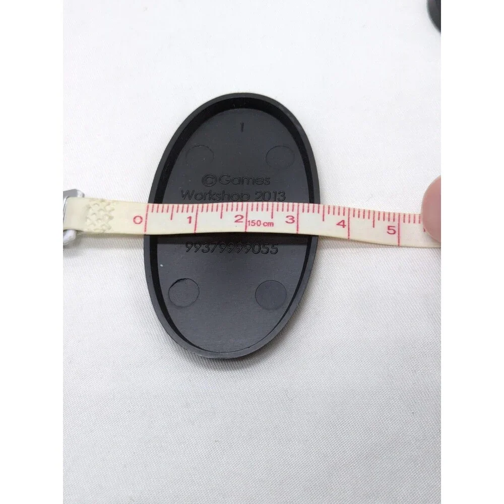 (12) 2013 Games Workshop Oval Miniature Bases 60mm X 35mm